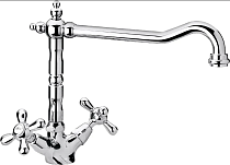 Смеситель Paini Monaco 08CR570BLMKM для кухонной мойки