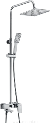 Душевая стойка Wasserkraft A17701 80/115x55,1 см