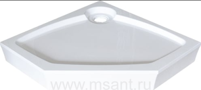 Поддон для душа GuteWetter Deluxe 100x100x16 P белый