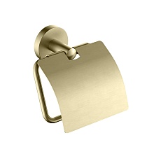 Aquatek AQ4209BG ОБЕРОН бумагодержатель с крышкой, шлиф. золото