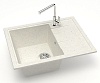 Кухонная мойка AZARIO Vision 750x505x218 искусственный мрамор, цвет Хлопок (CS00079703)