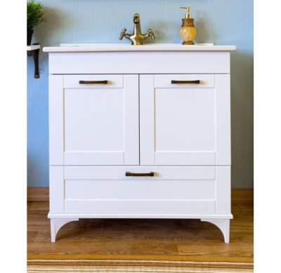 Тумба Sanflor Ванесса 75/2 (Б) раковина Оскар 75