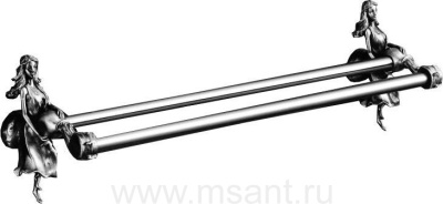 Полотенцедержатель Art&Max Athena AM-B-0618-T двойной