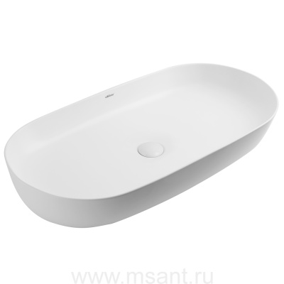 Раковина накладная ABBER Bequem AC2110MW белая матовая