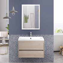 Мебель для ванной Art&Max Family 75, подвесная, Pino Bianco