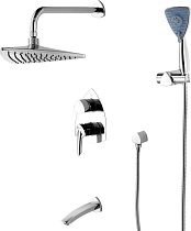 Душевой комплект Lemark Mars LM3522C С ВНУТРЕННЕЙ ЧАСТЬЮ