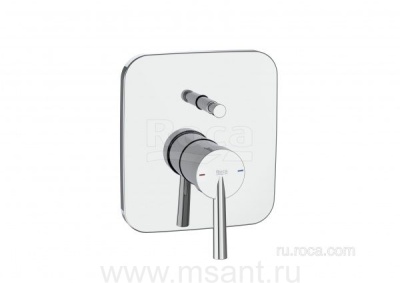 Смеситель Roca Pals для ванны-душа скрытого монтажа 5A0B6DC00
