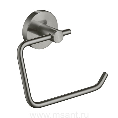 Aquatek AQ4118BGM ЕВРОПА бумагодержатель квадратный, шлиф. черный хром