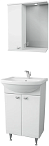 Мебель для ванной 1MarKa Story 45Н белый глянец