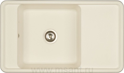 Мойка кухонная AQUATON Беллис 87 жемчуг