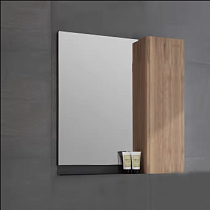 Зеркало Comforty Кёльн 75 дуб темный