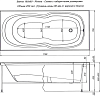 Акриловая ванна Aquanet Riviera 180x80