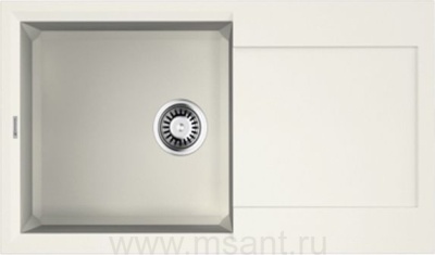 Мойка кухонная Omoikiri Sakaime 79-WH белая