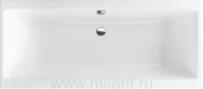Акриловая ванна Excellent Pryzmat Slim WAEX.PRY16WHS 160x75