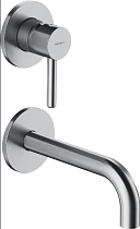 Смеситель Omnires Y Y1215NNI С ВНУТРЕННЕЙ ЧАСТЬЮ, для раковины, никель