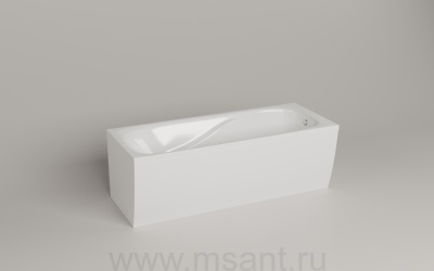 Ванна ESSE BIOKO 1800, 1730х695х590 мм