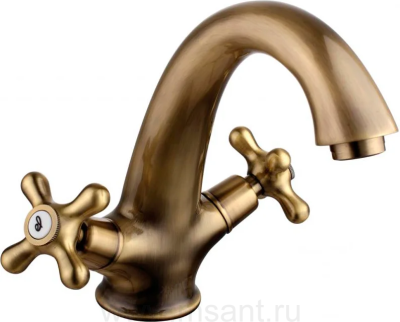 Смеситель для раковины Lemark Vintage LM2806B
