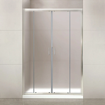 Душевая дверь в нишу BelBagno Uno 195 BF 2 180 P Cr стекло текстурное