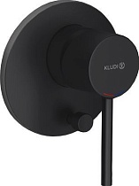 Смеситель Kludi Bozz 387163976 для ванны с душем, черный