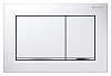 Кнопка смыва Geberit Omega 30 115.080.KJ.1 белая/хром
