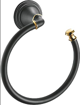 Полотенцедержатель Fixsen Luksor FX-71611B полукольцо