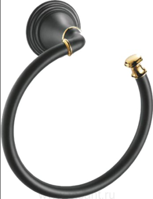 Полотенцедержатель Fixsen Luksor FX-71611B полукольцо