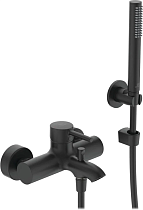 Смеситель Ideal Standard Ceraline BC270XG для ванны с душем, черный