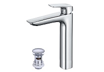 Смеситель для раковины 227 с донным клапаном AQUATEK AQ1005CR ВЕГА