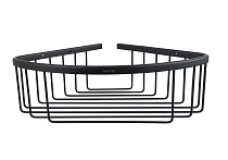 Угловая полка Aquatek, матовый черный AQ4006MB ВЕГА