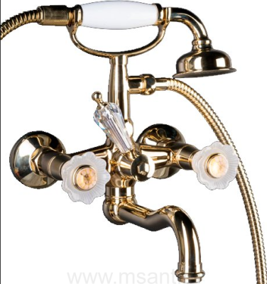 Смеситель Boheme Camelia 293 для ванны с душем