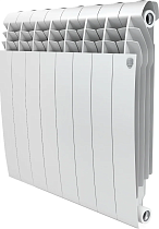 Радиатор биметаллический Royal Thermo BiLiner 350 Bianco Traffico VR, 8 секций