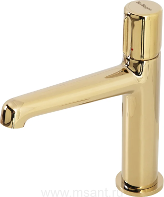 Смеситель для раковины BelBagno Uno LVM ORO