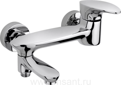 Смеситель Paini Verona VRCR111KM для ванны с душем