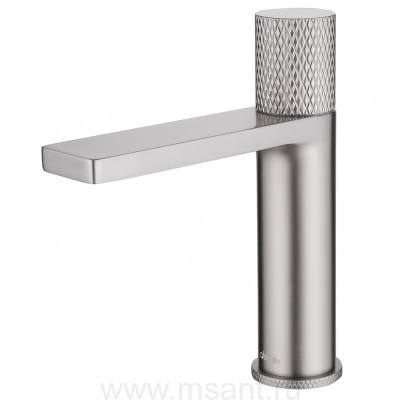 Смеситель ABBER Rund AF8710SP для раковины, сатин