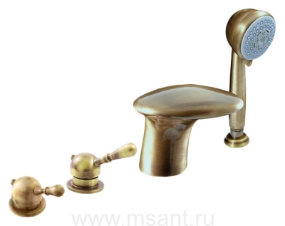 Смеситель Rav Slezak Labe Mosaz L071.5PSM на борт ванны
