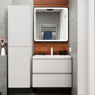 Шкаф-пенал Art&Max Bianchi белый глянец