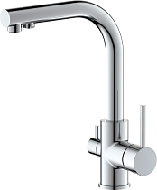 Смеситель Timo Saona 2376/00F для кухонной мойки, хром