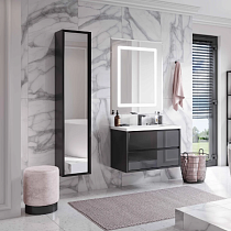 Мебель для ванной AQUATON Римини New 80 черная