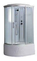 Timo Standart Т-6610 Silver R душевая кабина 110*85*220, турецкая баня хамам