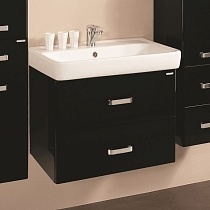 Тумба с раковиной AQUATON Америна 60 чёрная