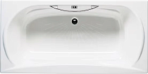 Чугунная ванна Roca Akira 2325G000R 170х85см, с отверстиями для ручек