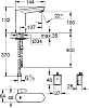 Смеситель для раковины Grohe Eurosmart Cosmopolitan E 36327001
