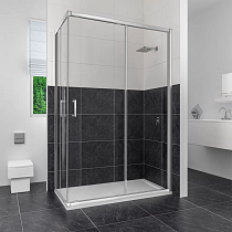 Душевой уголок RGW Classic CL-44 (785-800)x(985-1000)x1850, профиль хром