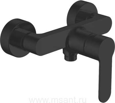 Смеситель Aquanet Passion AF300-30B для душа, черный