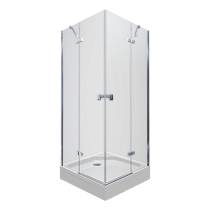 Душевой уголок Triton Дельта-Хром Щ0000054215 90х90 с поддоном +сифонD90мм