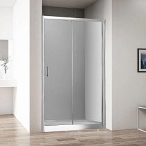 Душевая дверь в нишу Aquanet Alfa NAA6121 1300х2000 стекло прозрачное, профиль хром