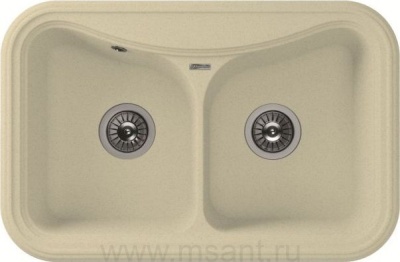Мойка кухонная Florentina Крит 780А шампань