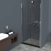 Душевая дверь в нишу BelBagno Uno B-2-100-C-Cr стекло прозрачное