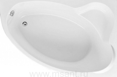 Акриловая ванна Aquanet Mayorca 150x100 R
