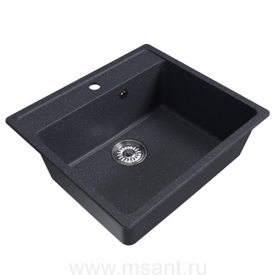 Мойкa MIXLINE ML-GM15 антрацит (343), 560*500*180мм